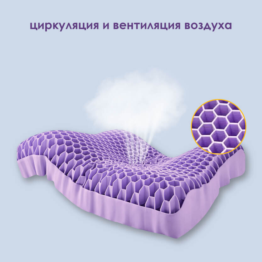 вентиляция и циркуляция воздуха в подушке